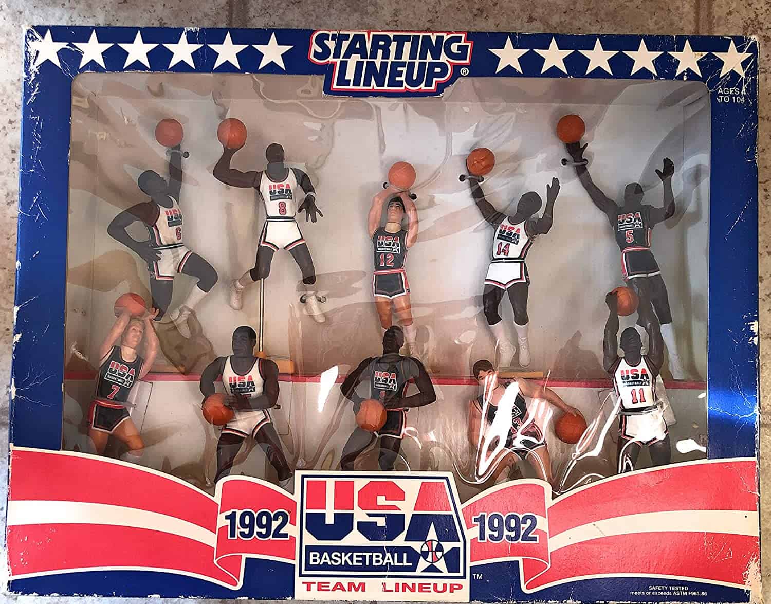 Hasbro Starting Lineup Basketball Figures Checklist, Guide, Cards