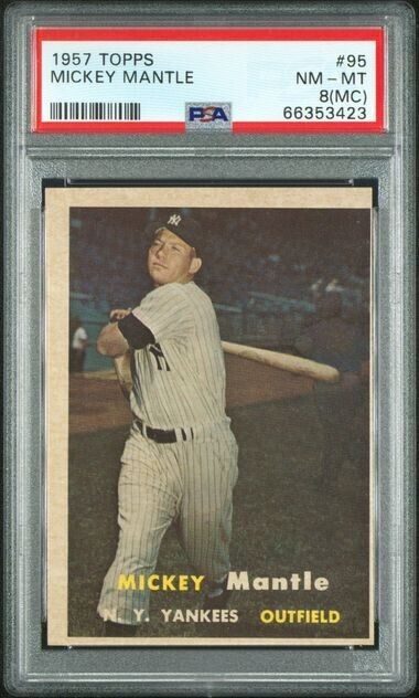 Mickey Mantle 1957 Topps