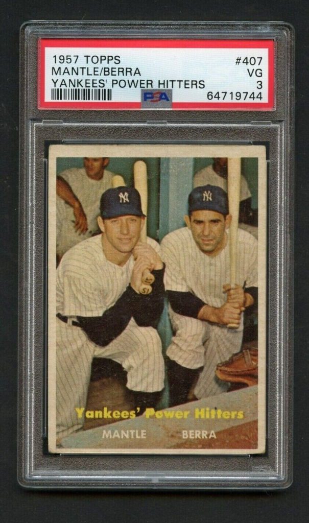 Mickey Mantle Yogi Berra Power Hitters