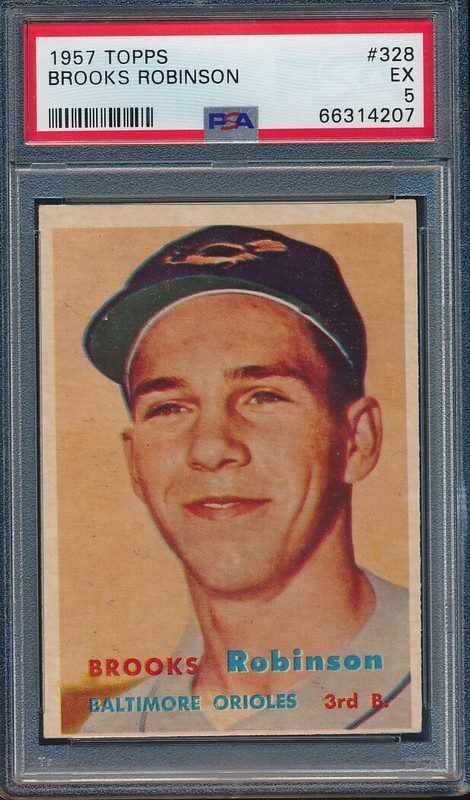 brooks robinson 1957 topps