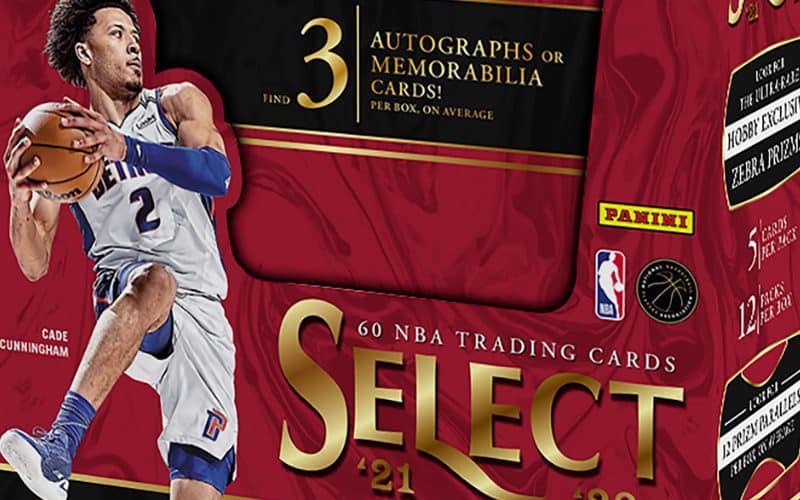 2021-2022 Panini Select Basketball Trading Card Blaster Box - 24 Basketball  Cards per Box - 6 Inserts OR PRIZM PARALLELLS PER Box!!