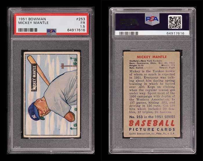 What Is The Best Mickey Mantle Baseball Card? A Top 10