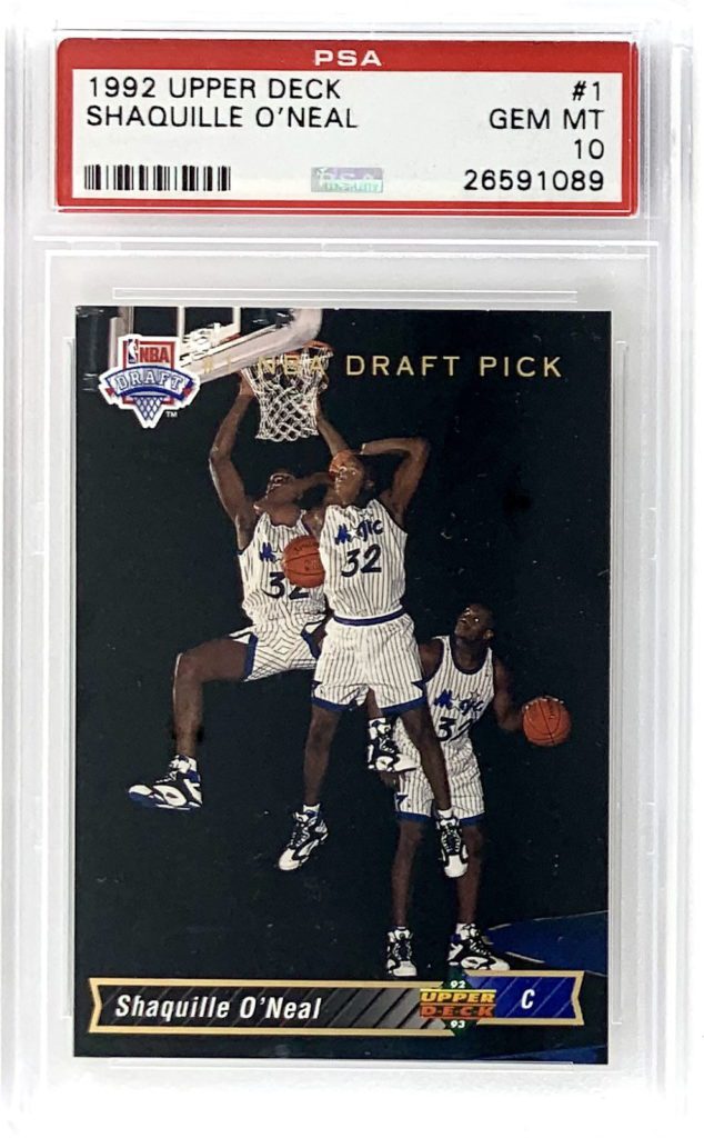 1992 upper deck shaq