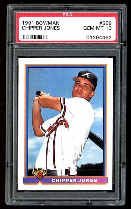 9 Most Valuable Chipper Jones Rookie Cards