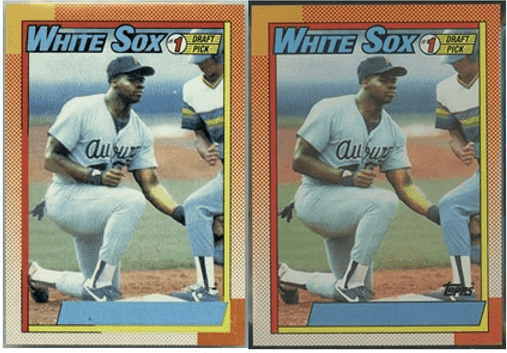 Frank Thomas 1991 Upper Deck #246 Error - The Radicards® Blog