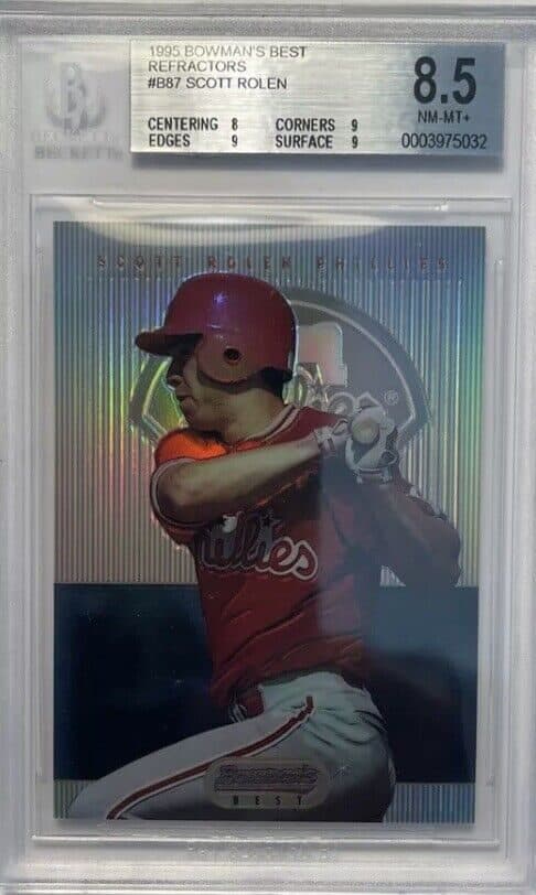 1998 Pinnacle Scott Rolen (Away Stats) #39.3 HOF