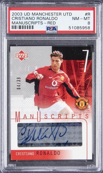 2003 ronaldo manuscripts