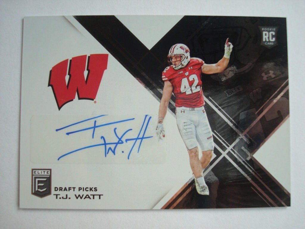 TJ Watt 2017 Contenders Rookie Ticket Auto #102 Price Guide - Sports Card  Investor