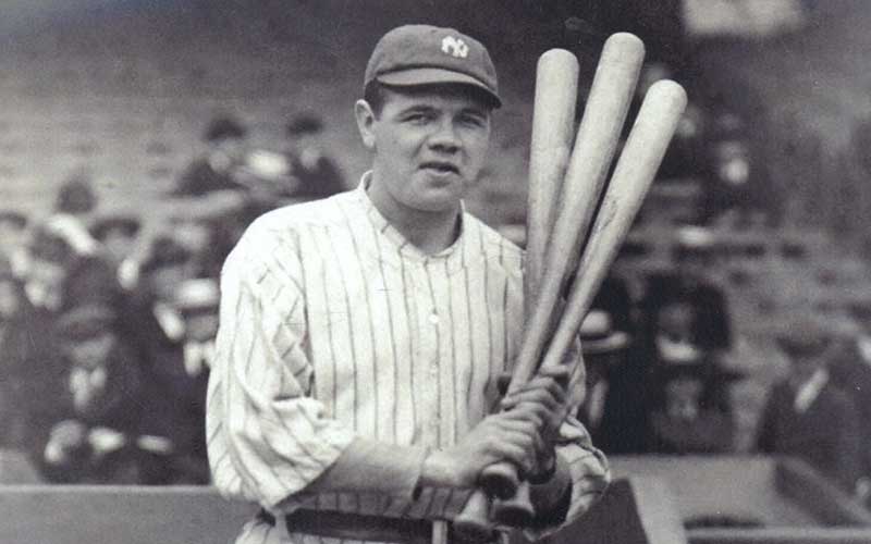 Babe Ruth baseball cards