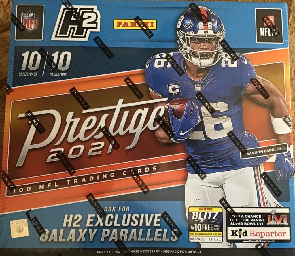 2021 Panini Prestige Football Mega Box (Hyper Parallels) **Please