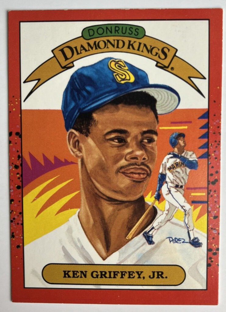 1990 donruss diamond kings ken griffey jr