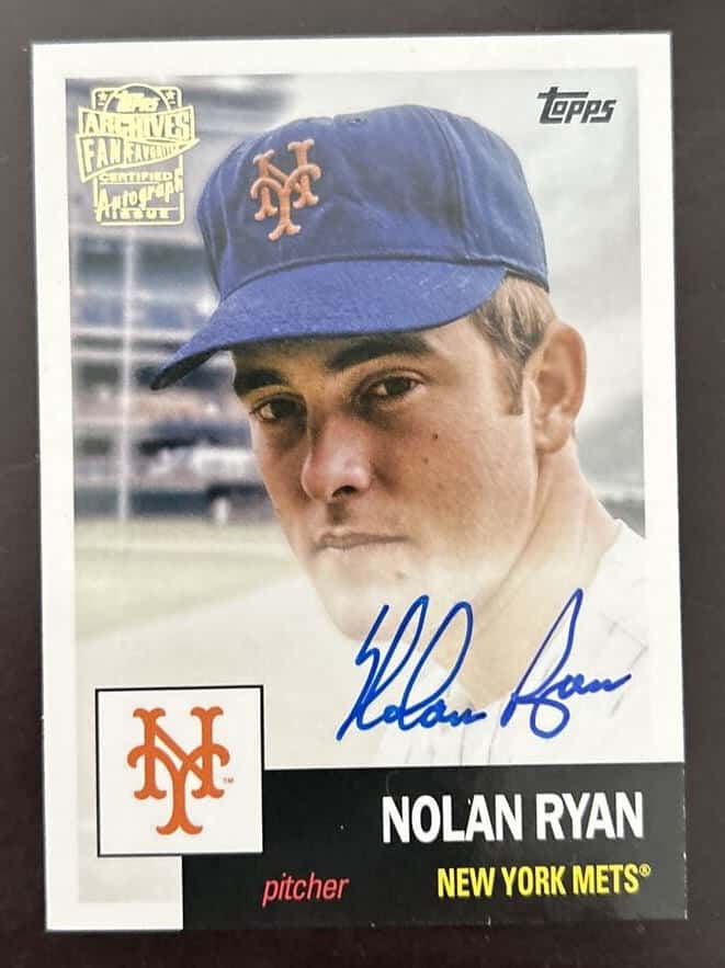 Nolan Ryan, Football Star – The Baseball Card Blog