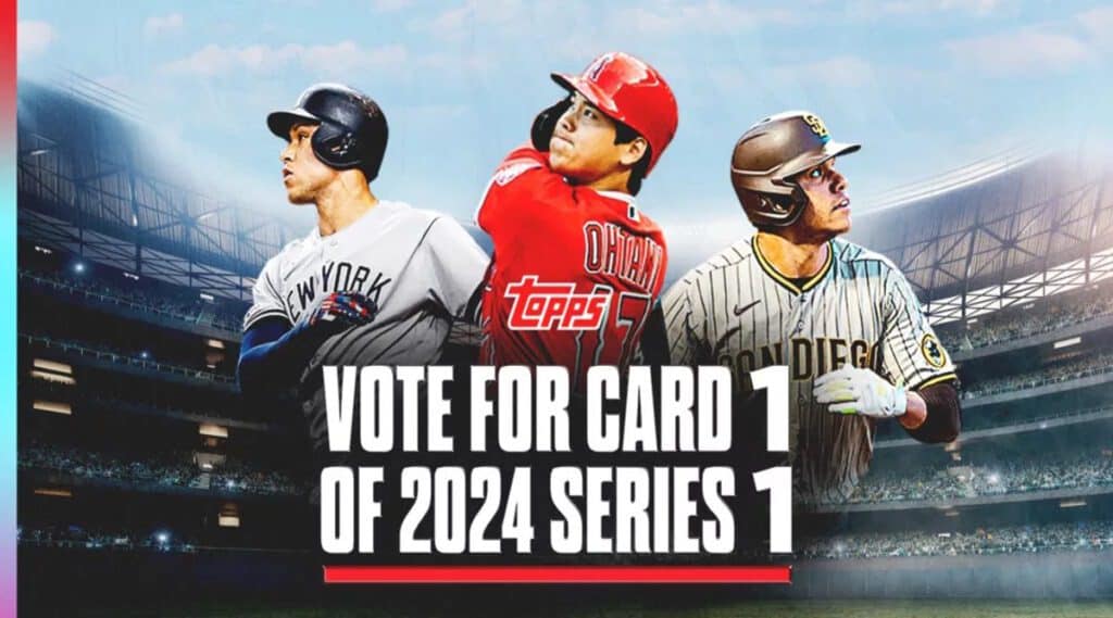 Topps Continues Tradition To Bring Collectors Closer To Hobby With A “Vote On The #1” For 2024 Topps