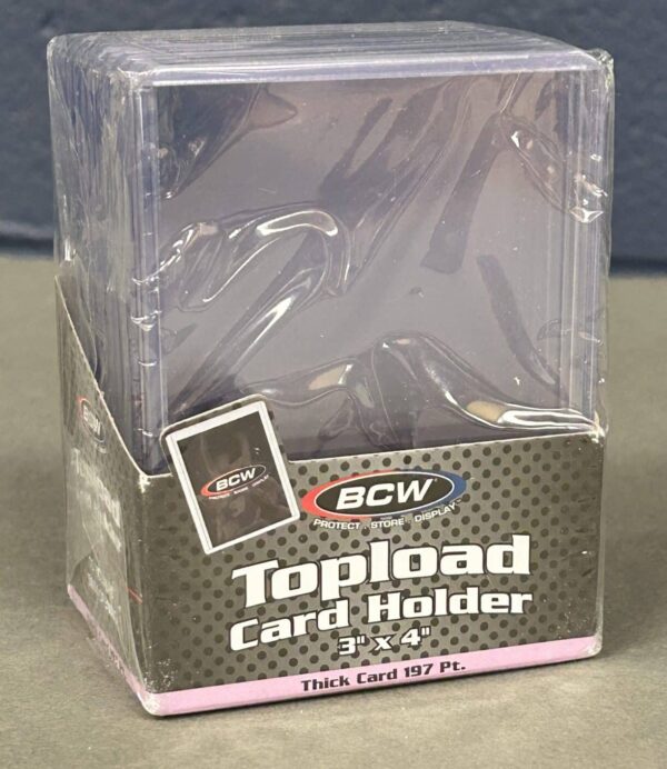BCW Thick Card Toploaders 197 Pt.