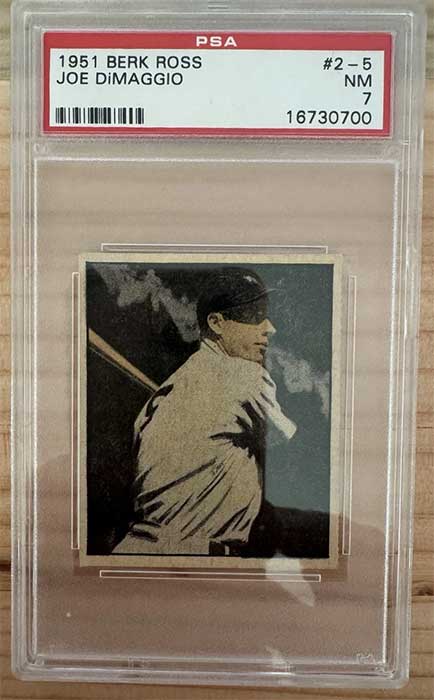 1951 Berk Ross Joe DiMaggio