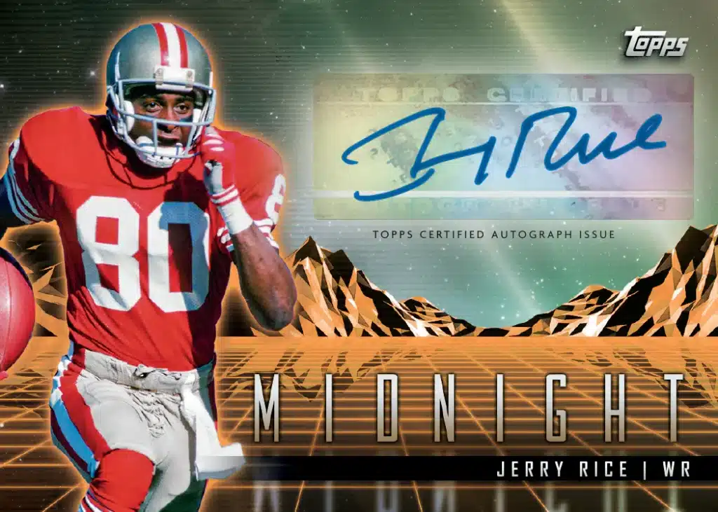 A look at the 2024 Topps Midnight Football release. Is this a football product worth buying despite being unlicensed?