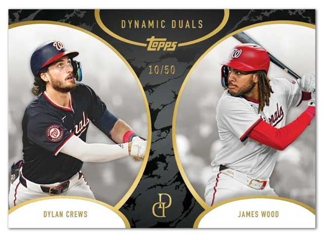 2025 Topps Dynamic Duals Black Parallel
