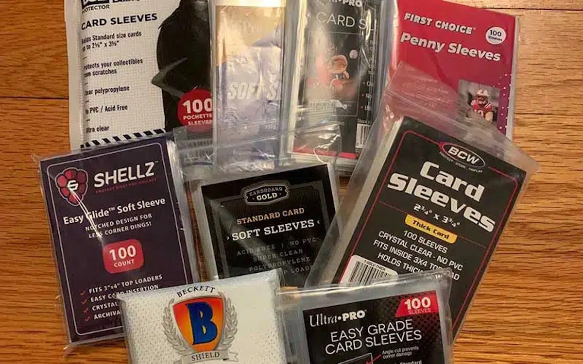 A look at the different types of penny sleeves