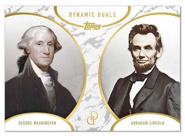 2025 Topps Dynamic Duals Washington/Lincoln