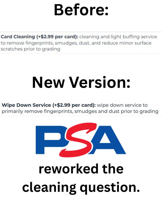 PSA Card Cleaning Initiative