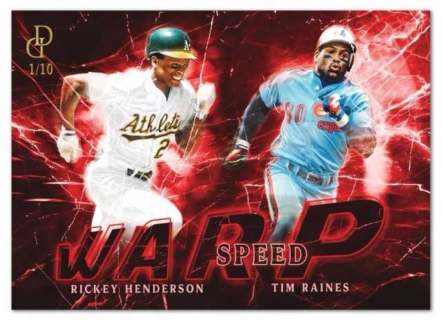 2025 Topps Dynamic Duals Warp Speed Insert