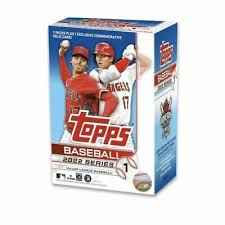 2022 Topps MLB Series 1 Baseball Blaster Box