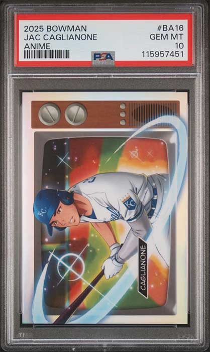 2025 Bowman Anime Jac Caglianone