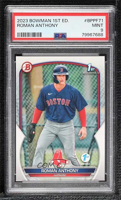 2023 Bowman 1st Edition Roman Anthony #BPPF-71