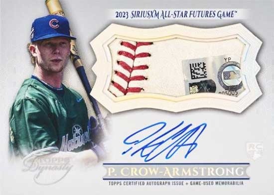 2024 Topps Dynasty Baseball Pete Crow-Armstrong