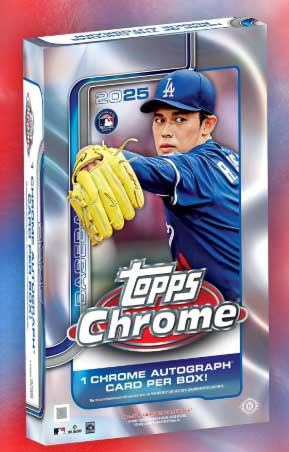 2025 Topps Chrome Hobby Box