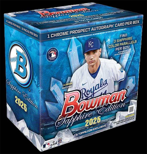 2025 Bowman Sapphire Hobby Box