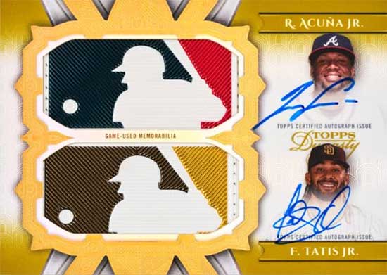 2024 Topps Dynasty Baseball Dual Autograph