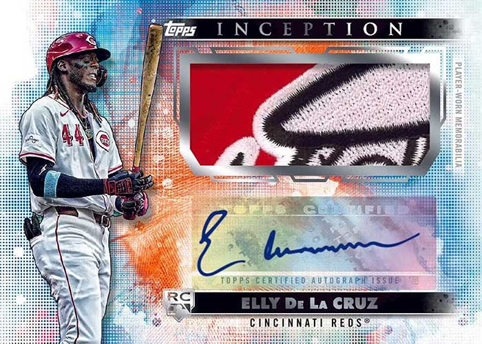 Elly De La Cruz Patch Autograph