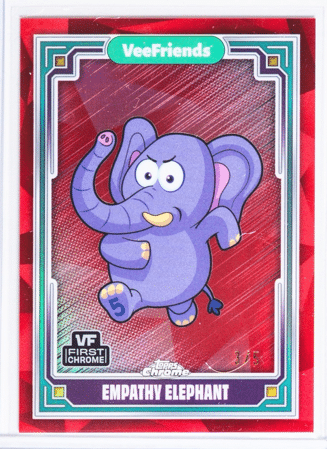 2025 Topps Chrome VeeFriends Empathy Elephant