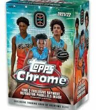 2021-22 Basketball Topps Chrome OTE OverTime Elite Blaster Box