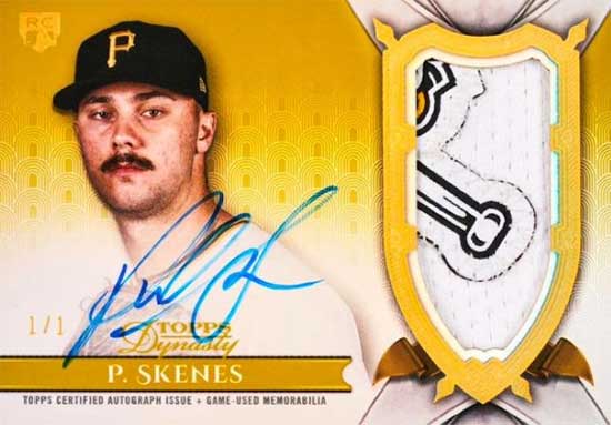 2024 Topps Dynasty Baseball Paul Skenes Auto
