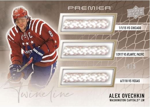 2024/25 Upper Deck Premier Hockey Alex Ovechkin Twineline