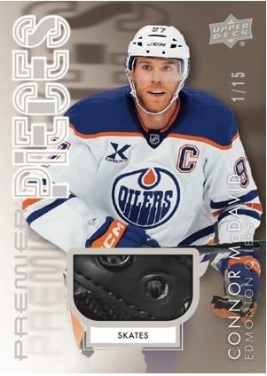 2024/25 Upper Deck Premier Premium Pieces Connor McDavid