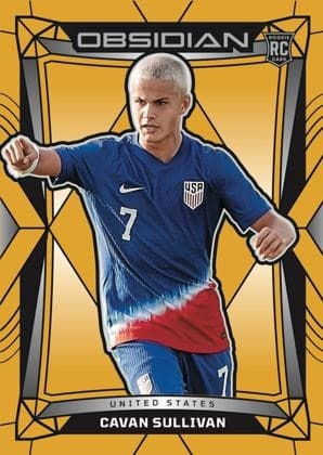 2024/25 panini obsidian soccer base gold sullivan