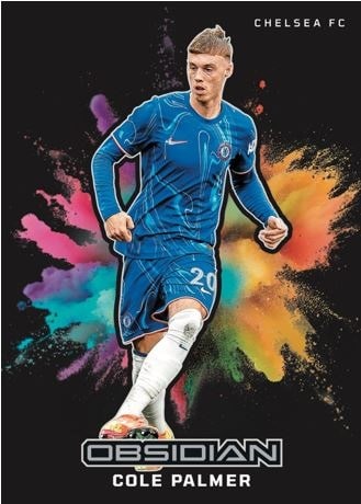 2024/25 panini obsidian soccer color-blast palmer