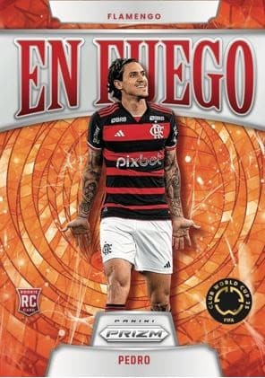2025 panini prizm fifa club world cup enfuego pedro