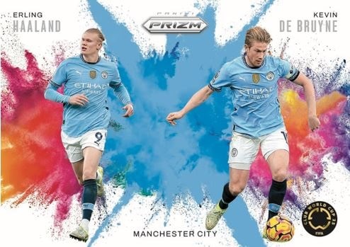 2025 prizm fifa club world cup colorblastduals haaland debruyne