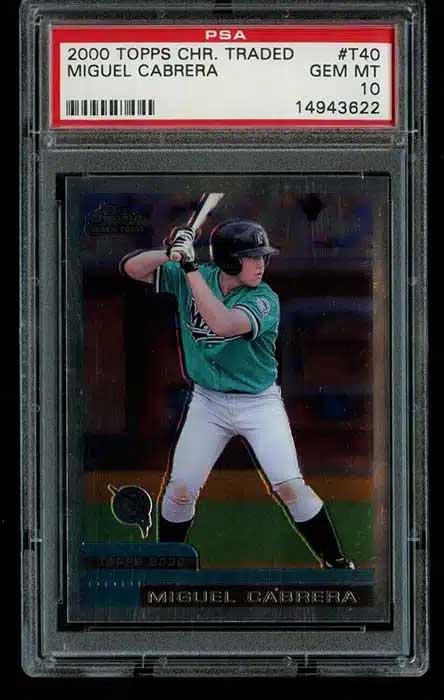 2000 Topps Chrome Traded Miguel Cabrera