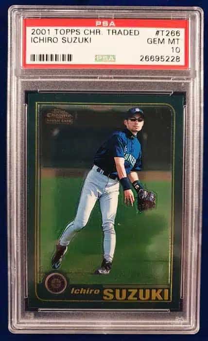 2001 Topps Chrome Traded & Rookies Ichiro Suzuki